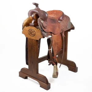 Ryon's Used 13in Padded Seat Floral Pleasure Saddle