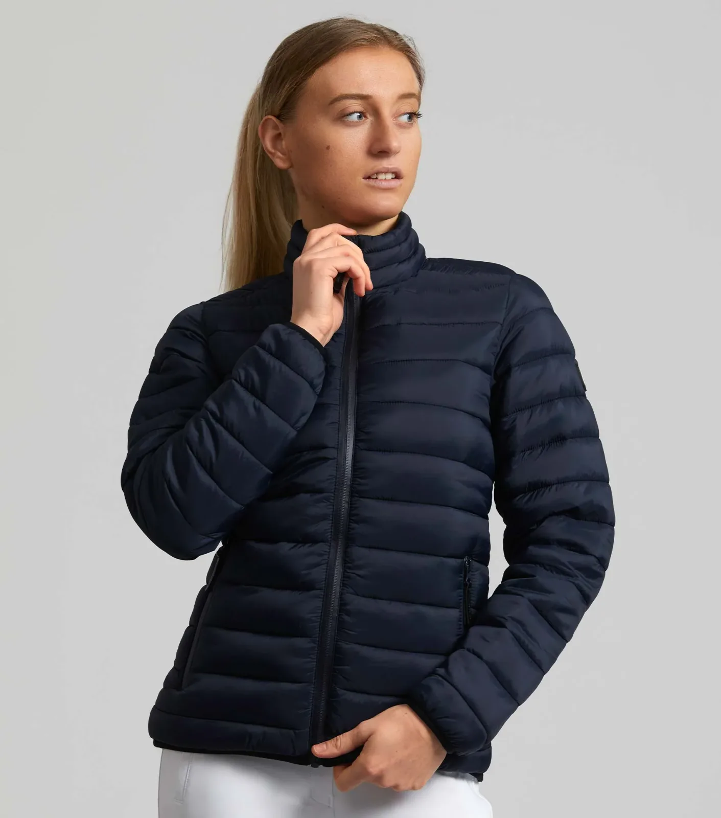 SALE - Alsace Ladies Puffer Jacket Navy