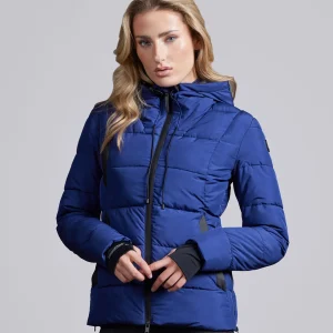 SALE - Casella Ladies Quilted Jacket Imperial Navy
