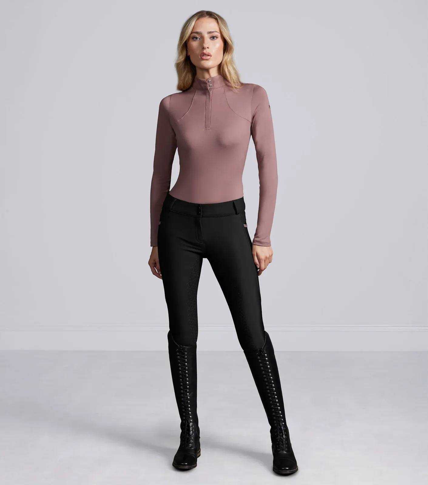 SALE - Catori Womens Gel Full Seat Riding Breeches Black