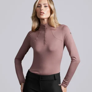 SALE - Catori Womens Long Sleeve Base Layer Dusty Rose