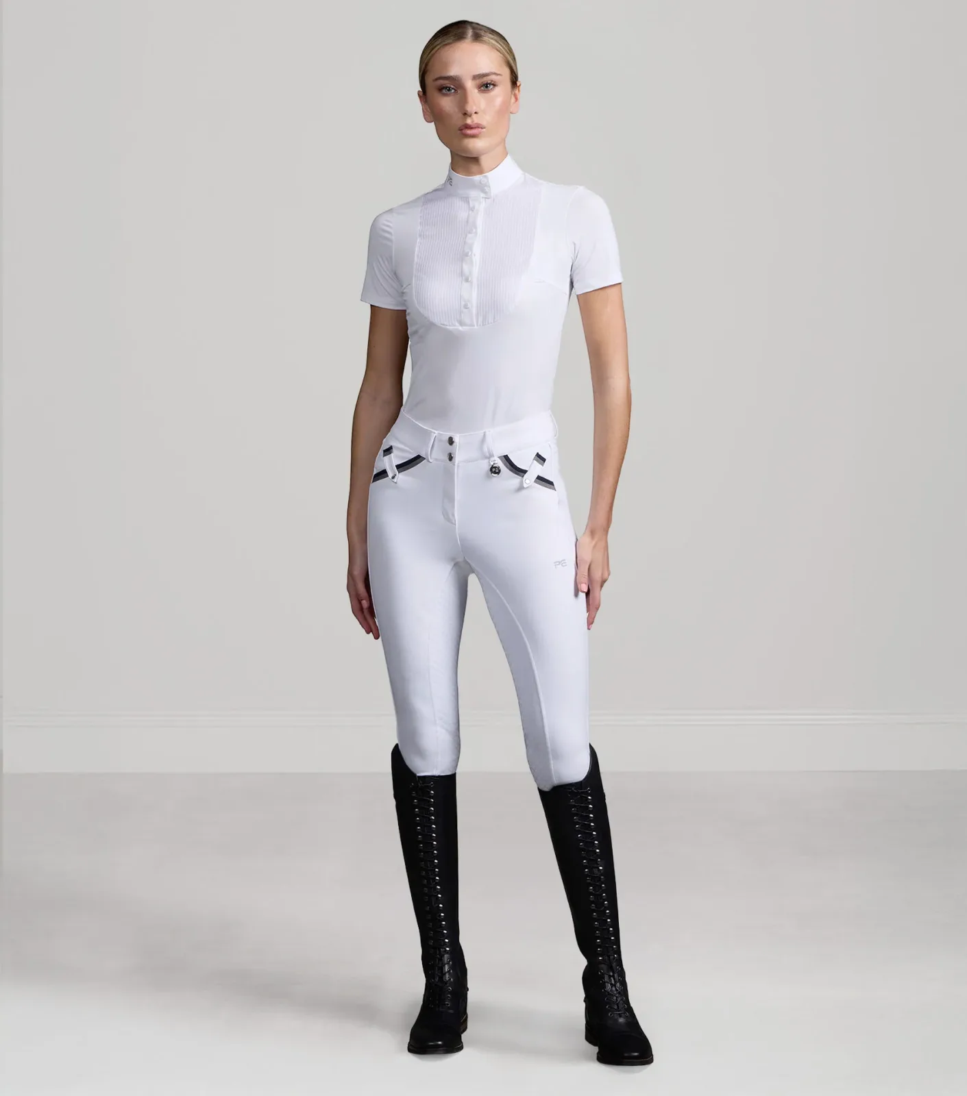 SALE - Coco Novo Womens Full Seat Competition Riding Breeches White