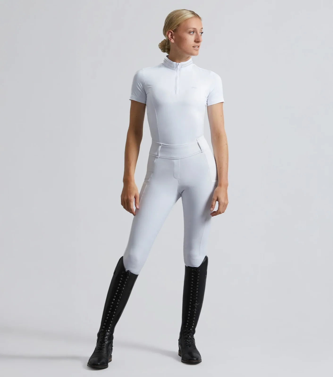 SALE - Electra Ladies Full Seat Gel Riding Tights White