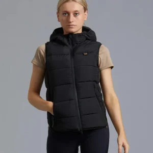 SALE - Pavoni Ladies Quilted Gilet Black