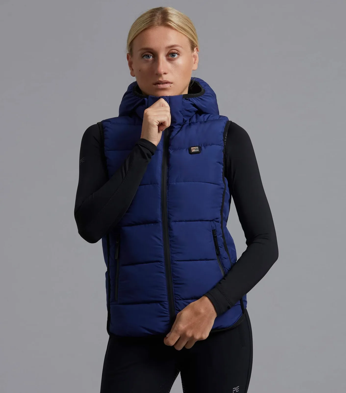SALE - Pavoni Ladies Quilted Gilet Imperial Navy