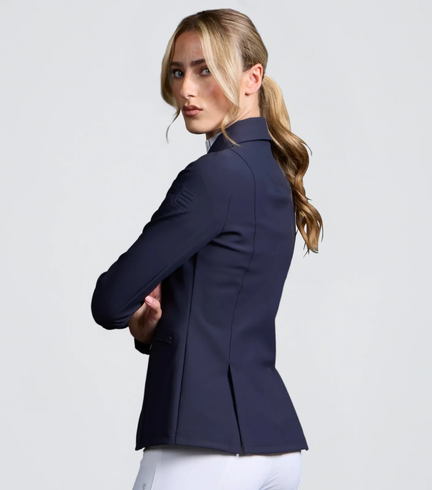 SALE - Siena Womens Competition Jacket Navy - Image 2