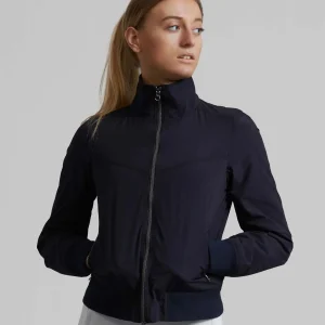 SALE - Voltana Ladies Riding Bomber Jacket Navy