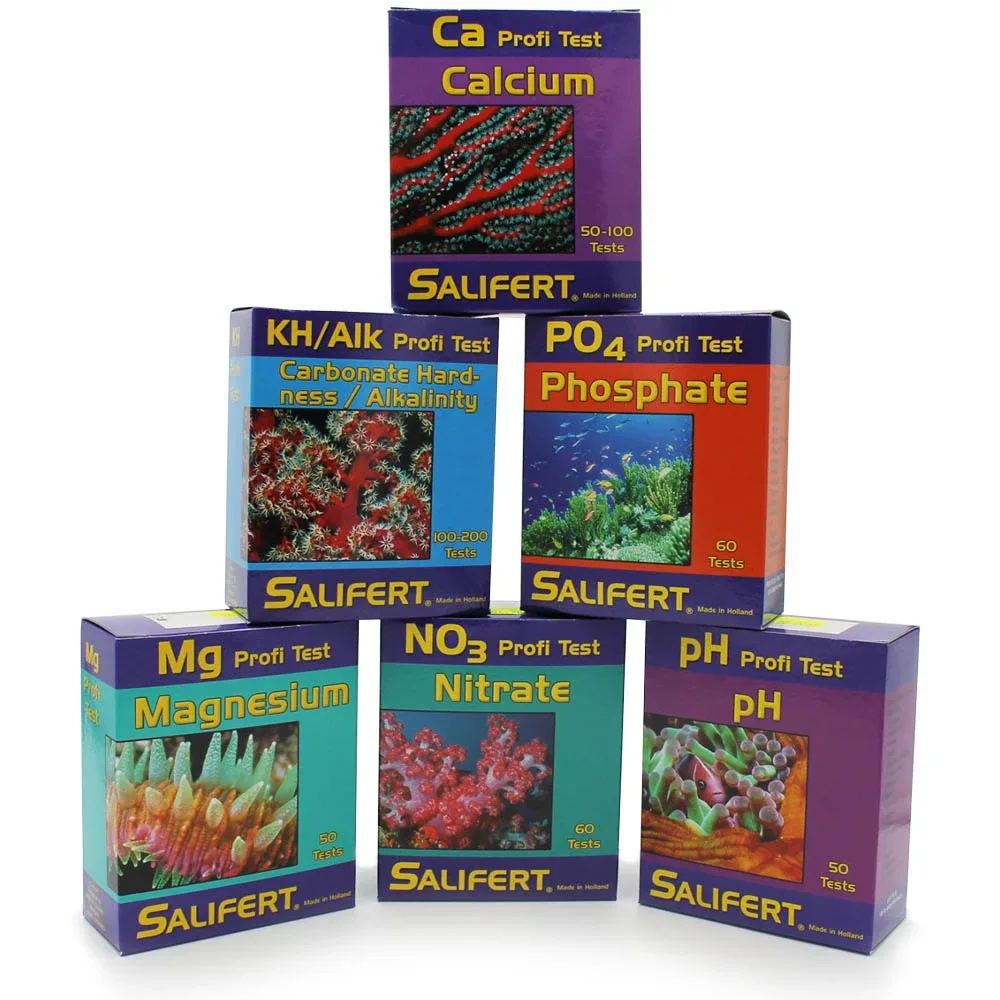 Salifert Master Saltwater Reef Testing Combo Kit - Salifert