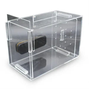 SaltwaterAquarium Large Acrylic Fish & Pest Trap 9" x 5" x 6" for Aquarium | Acclimation Isolation Box Fish Tank Breeding Box