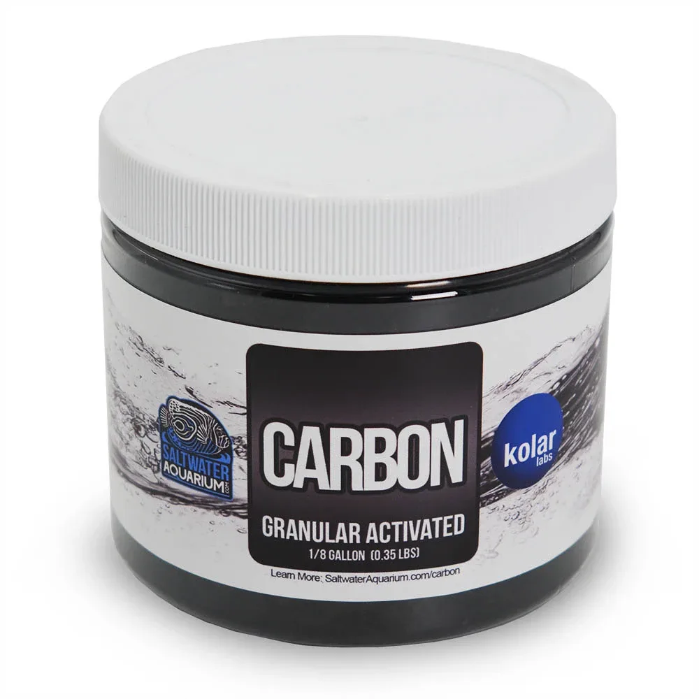 (SAMPLE ) Bulk Aquarium Large Particle Carbon - Calgon (1/8 Gallon)