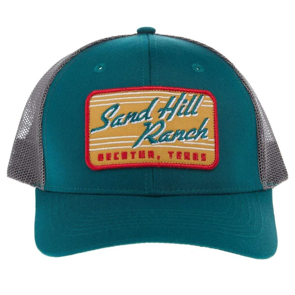Sand Hill Ranch Teal and Grey Cap - Image 2
