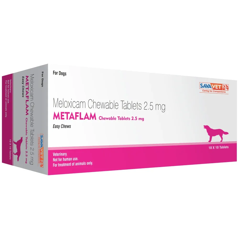 Savavet Metaflam (Meloxicam) Dog 2.5mg Tablet (10 tablets) - Image 2
