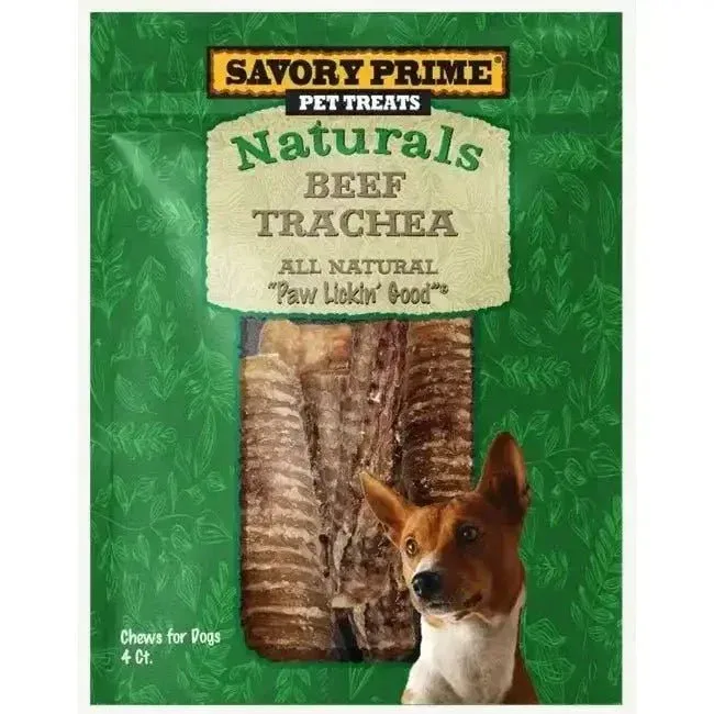 Savory Prime Naturals Beef Trachea Dog Treats