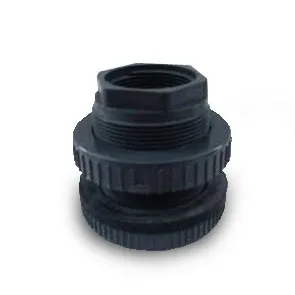 Schedule 80 Bulkhead 1" Thread x Thread (Hole Size 1 7/8")