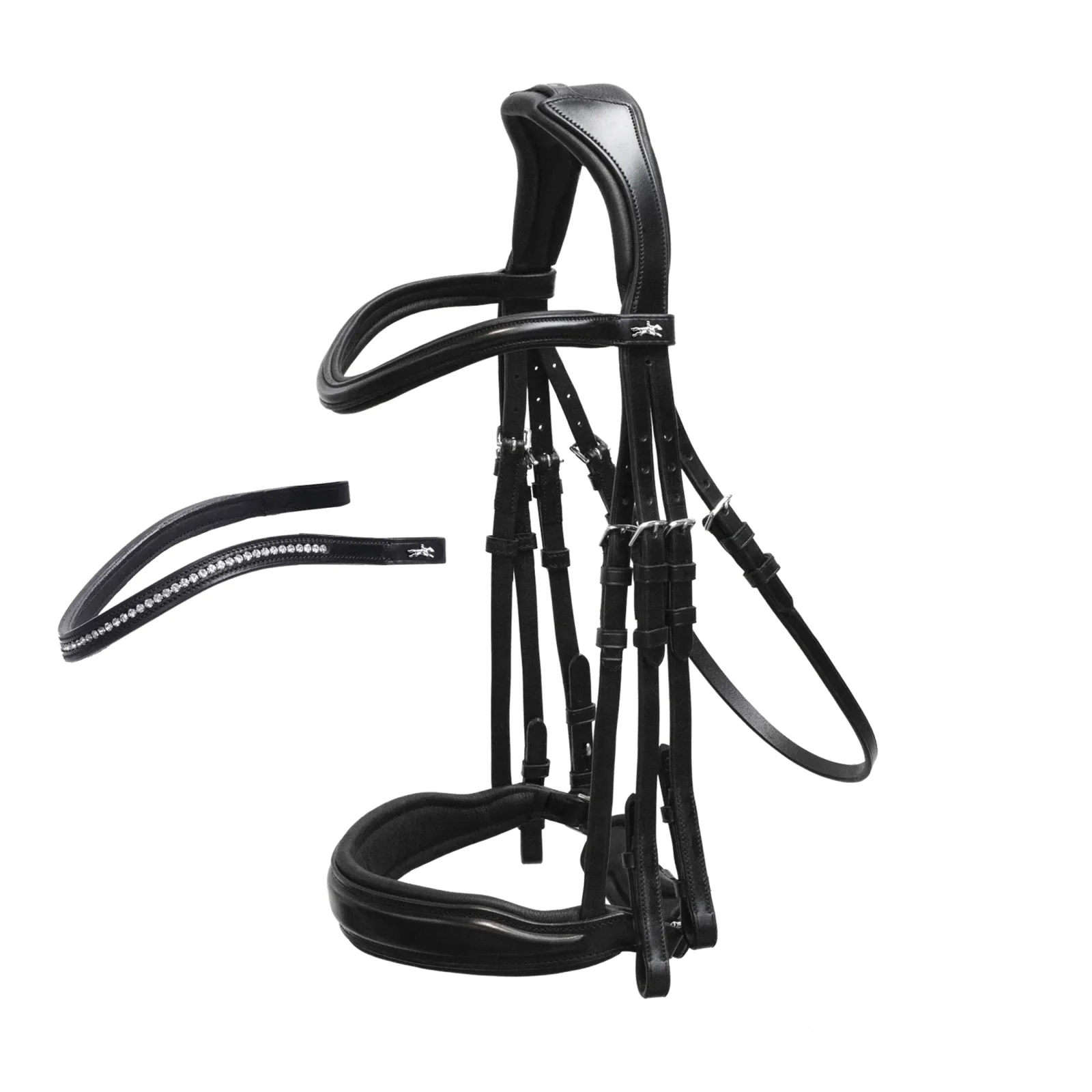 Schockemöhle Milan Anatomical Double Bridle - Image 2