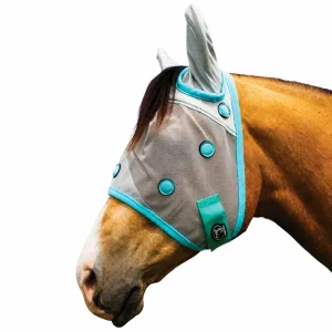 Schulz Equine Grey Magnetic Fly Mask