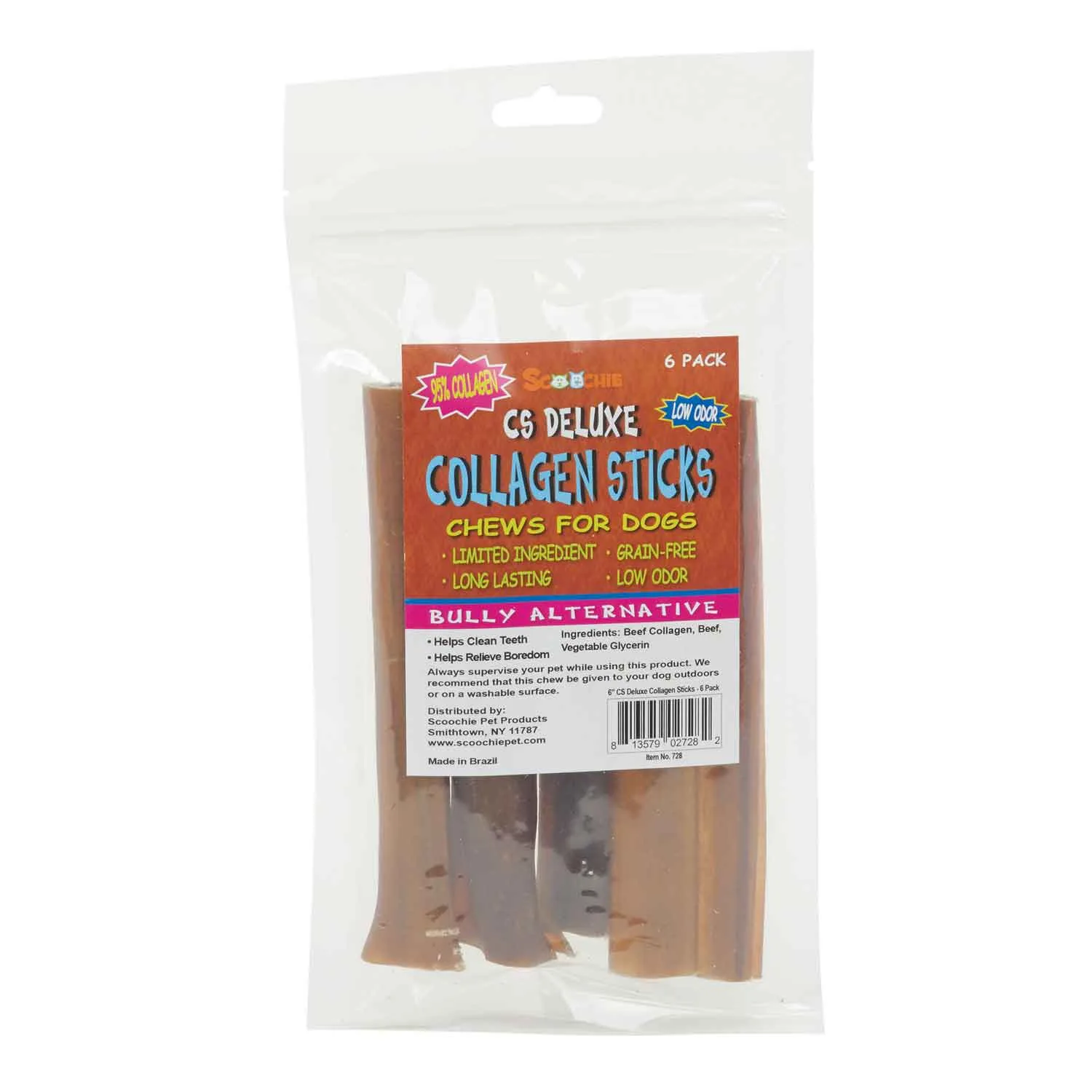 Scoochie CS Deluxe Collagen Sticks