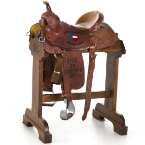 Scott Thomas Used 14in NBHA Trophy Barrel Saddle