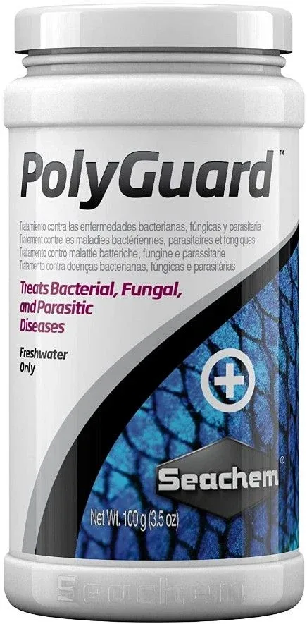 Seachem PolyGuard Treat Bacterial, Fungal, and Parasitic Diseases