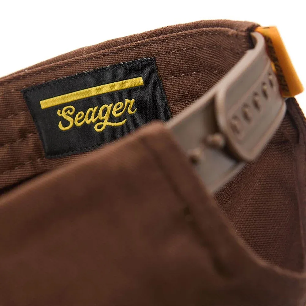 Seager Inc Men's Brown Western Cap - Image 2