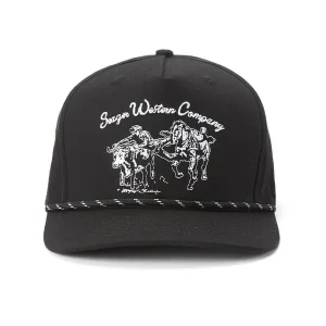 Seager Inc Men's Los Rios Black Cap