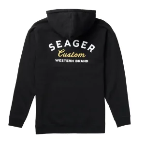 Seager Inc Mens Los Rios Black Hoodie