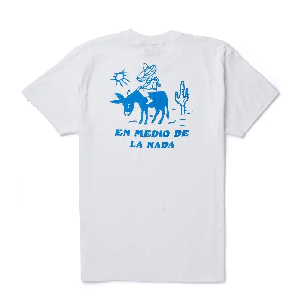 Seager Inc Mens Nowhere White Tee Shirt