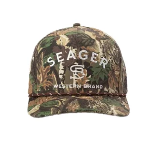 Seager Inc Men's Real Camo Branded Cap