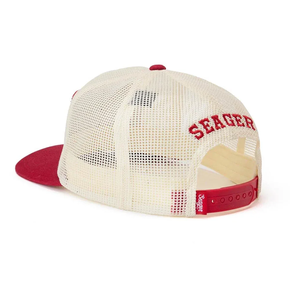 Seager Inc Men's Red Keep It Country Trucker Cap - Image 2