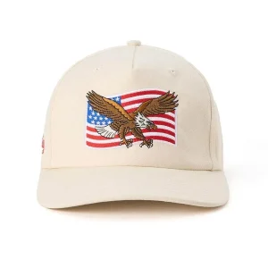 Seager Inc Men's USA White Cap