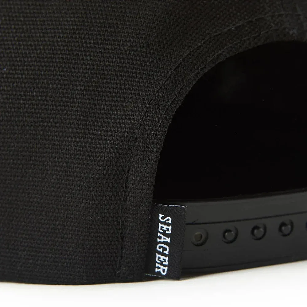 Seager Inc Men's Wilson Black Cap - Image 2