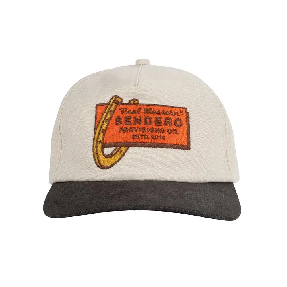 Sendero Provisions Co Men's Cream Real Western Cap