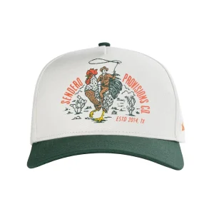 Sendero Provisions Co Men's Green & Cream Official Western Cap