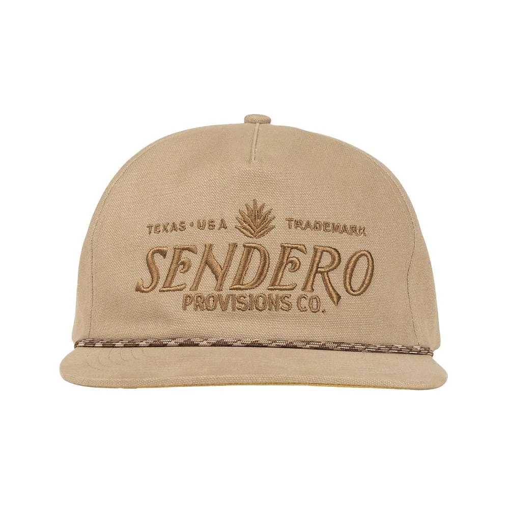 Sendero Provisions Co Men's Logo Rope Tan Cap
