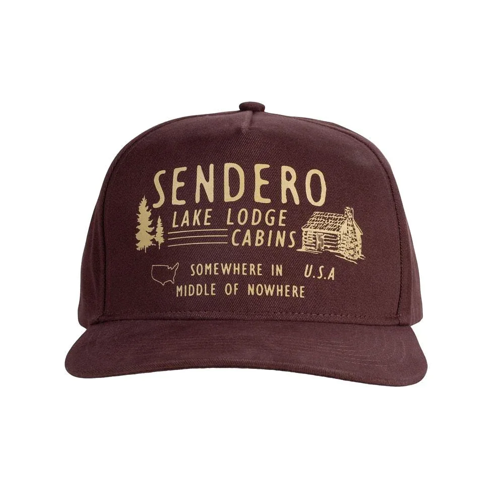 Sendero Provisions Co Men's Maroon Sendero Lodge Cap