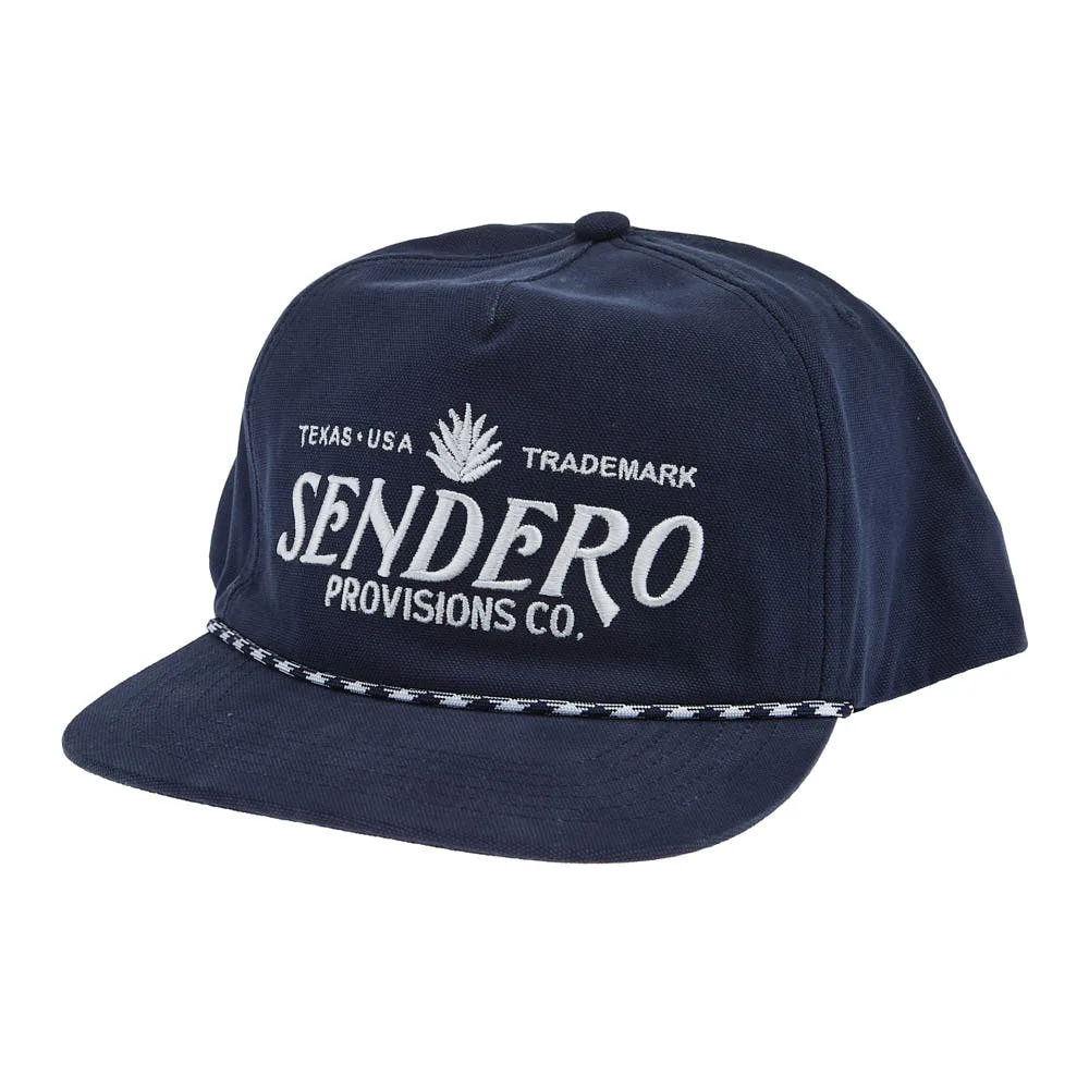 Sendero Provisions Co Men's Navy Canvas Logo Cap - Image 2