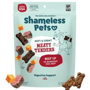Shameless Pets Soft and Chewy Dog Treats - Meaty Tenders