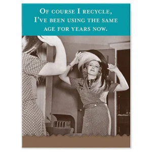 Shannon Martin Design Of Course I Recycle Note Pad