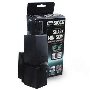 Shark MINI Surface Skimmer 350 PLUS (up to 80 gallons) - Sicce