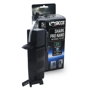 SHARK PRO NANO 320 Internal Aquarium Filter (85 gph) - Sicce