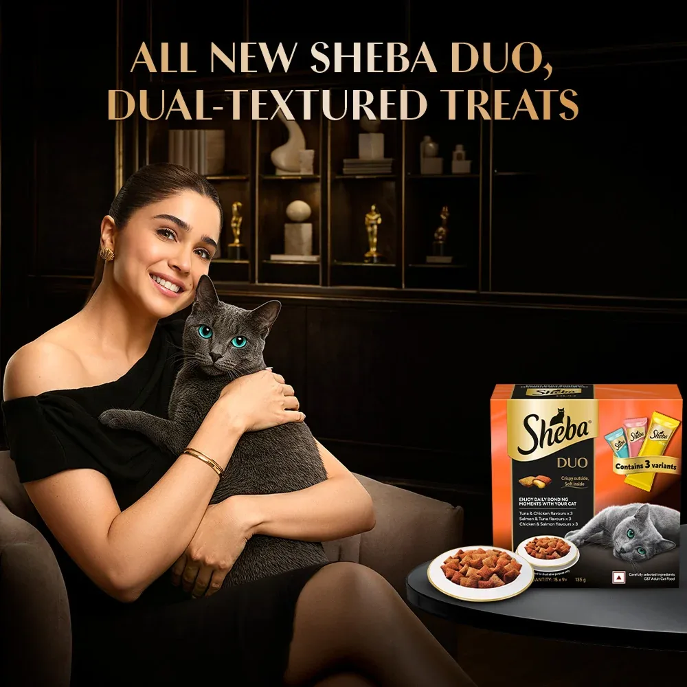 Sheba Duo Tuna & Chicken, Salmon & Tuna, Chicken & Salmon Crunchy Adult Cat Treats - Image 2