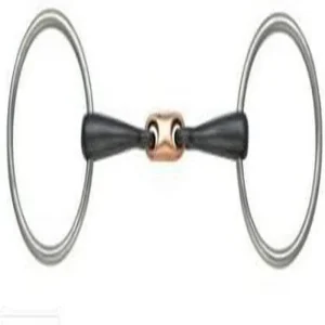 Shires Equestrian 510 Copper Lozenge Sweet Iron Snaffle Bit
