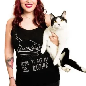 Shit Together Racerback Tank Top
