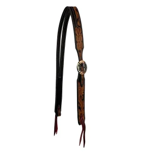 Showman® Dogwood Tooled Split-Ear Headstall
