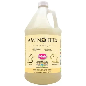 Showseason AminoFlex 2-in-1 De-Shedding and Moisturizing Shampoo for Pets