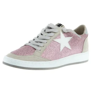 Shu Shop Kid`s Paz Pink Glitter Casual Shoe