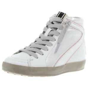 Shu Shop Rooney Toddlers Metallic White High Top Sneaker