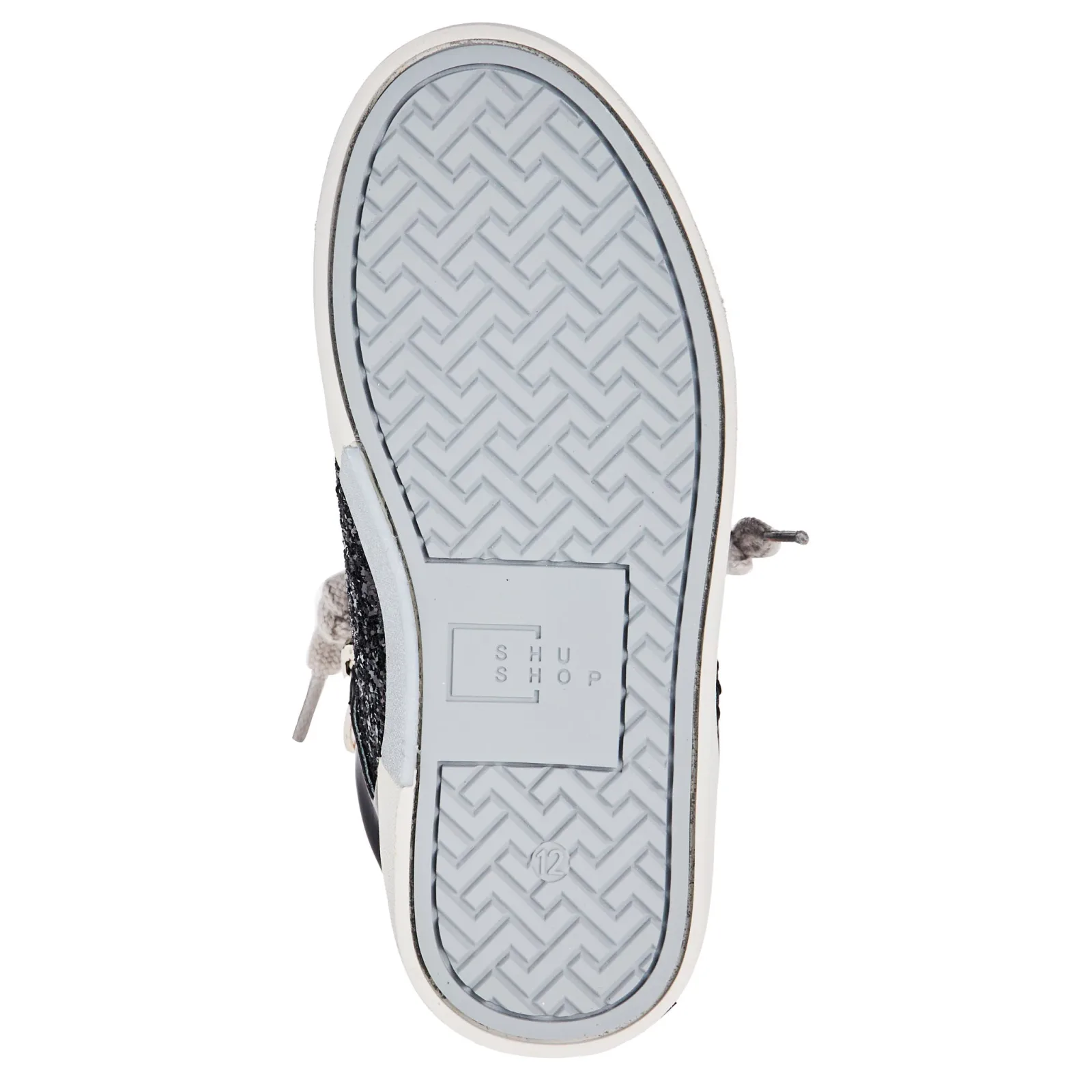 Shu Shop Toddlers Ruby Black Glitter Sneaker - Image 2