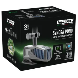 Sicce SyncraPond 3.5 Pond Pump with Fountain - 687gph