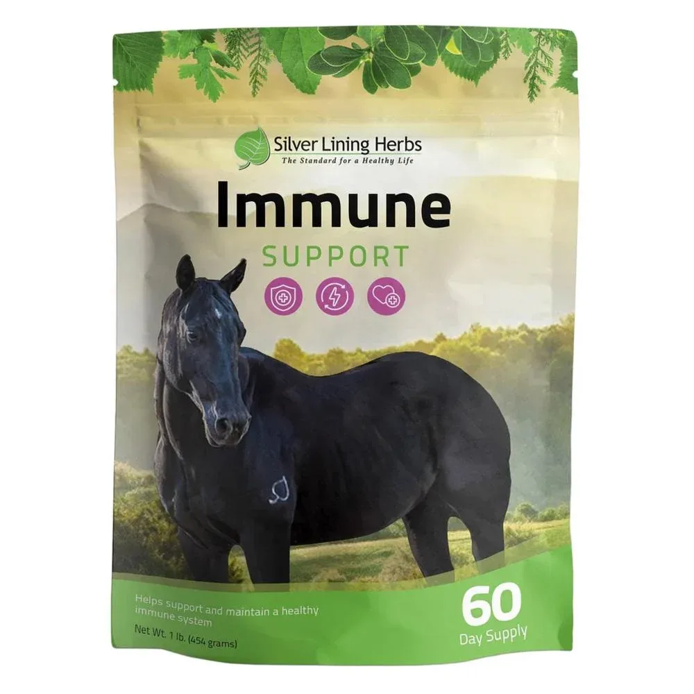 Silver Lining Herbal Equine Herbs #24 Immune Support Supplement